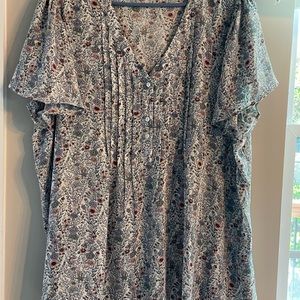 NWOT Rose & Olive 2X Short Sleeve